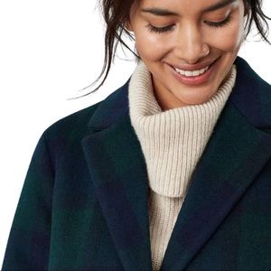 Nwt Joules Costello Check Wool Blend 